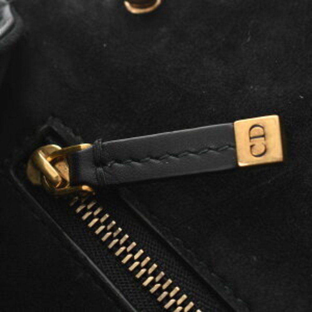 Dior Evolution Flap Chain Shoulder Bag Black Multicolor Leather Beads - Picture 12 of 13